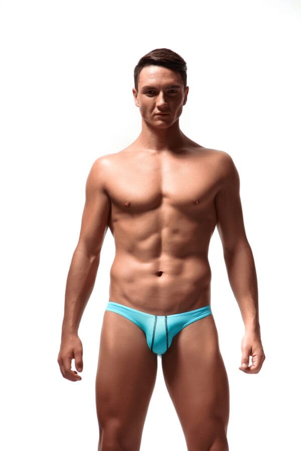 E-055 | Bragas con diseño de líneas para hombres - Ropa interior moderna - Imagen 5