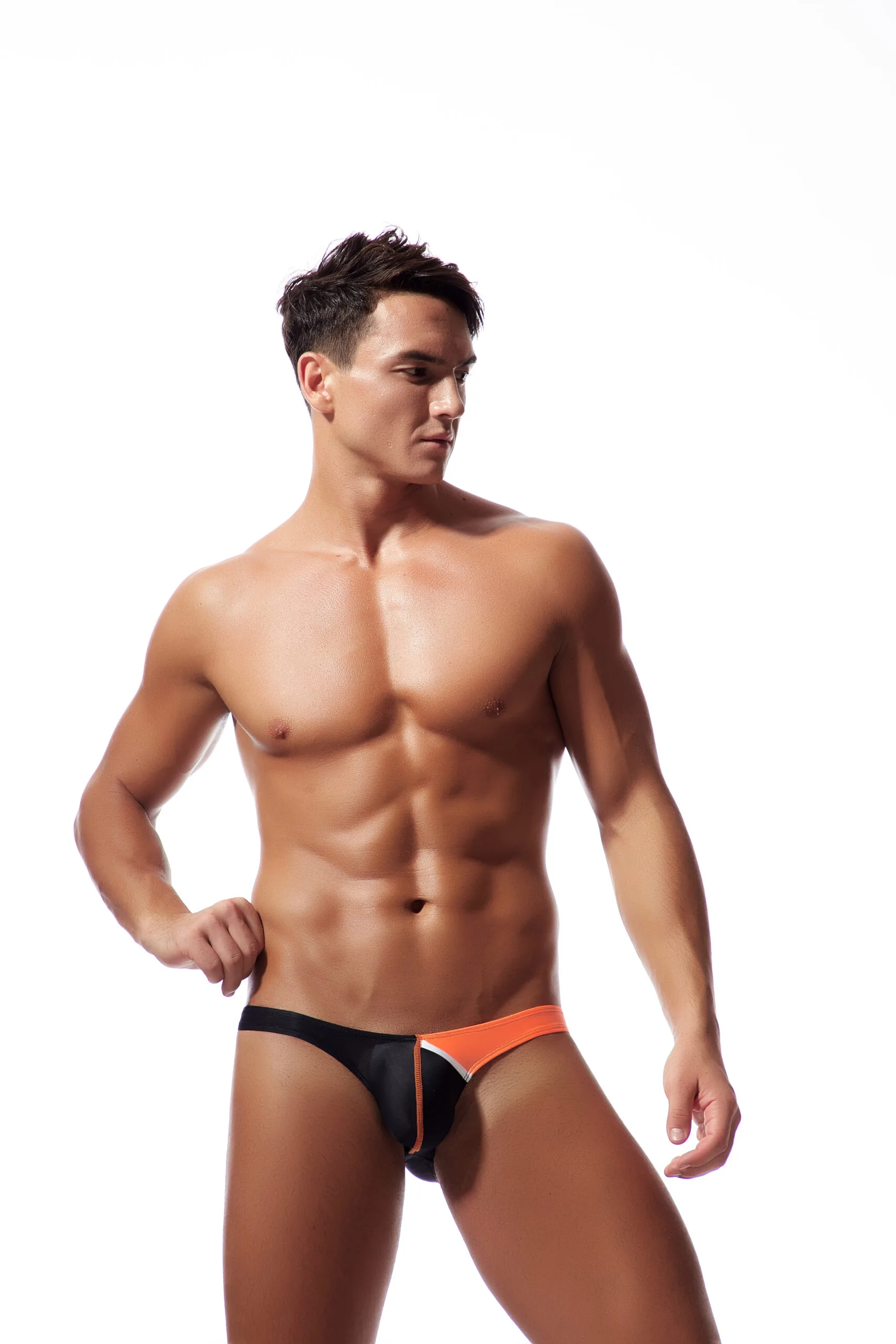 E-041 | Bragas de tejido fresco para hombres - Ropa interior moderna - Imagen 5
