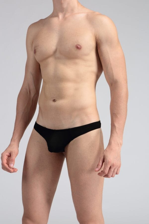 E-06 | Tanga de modal para hombres - Ropa interior cómoda - Imagen 5