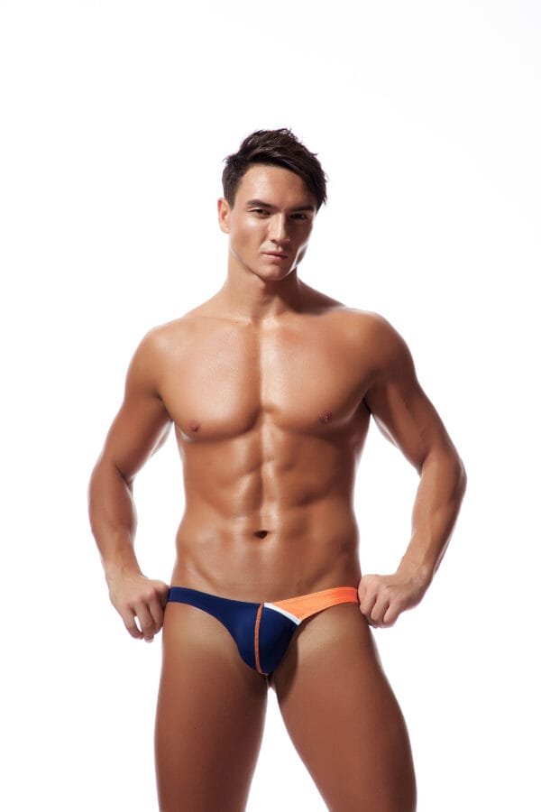 E-042 | Tanga de tejido fresco para hombres - Ropa interior sexy - Imagen 5