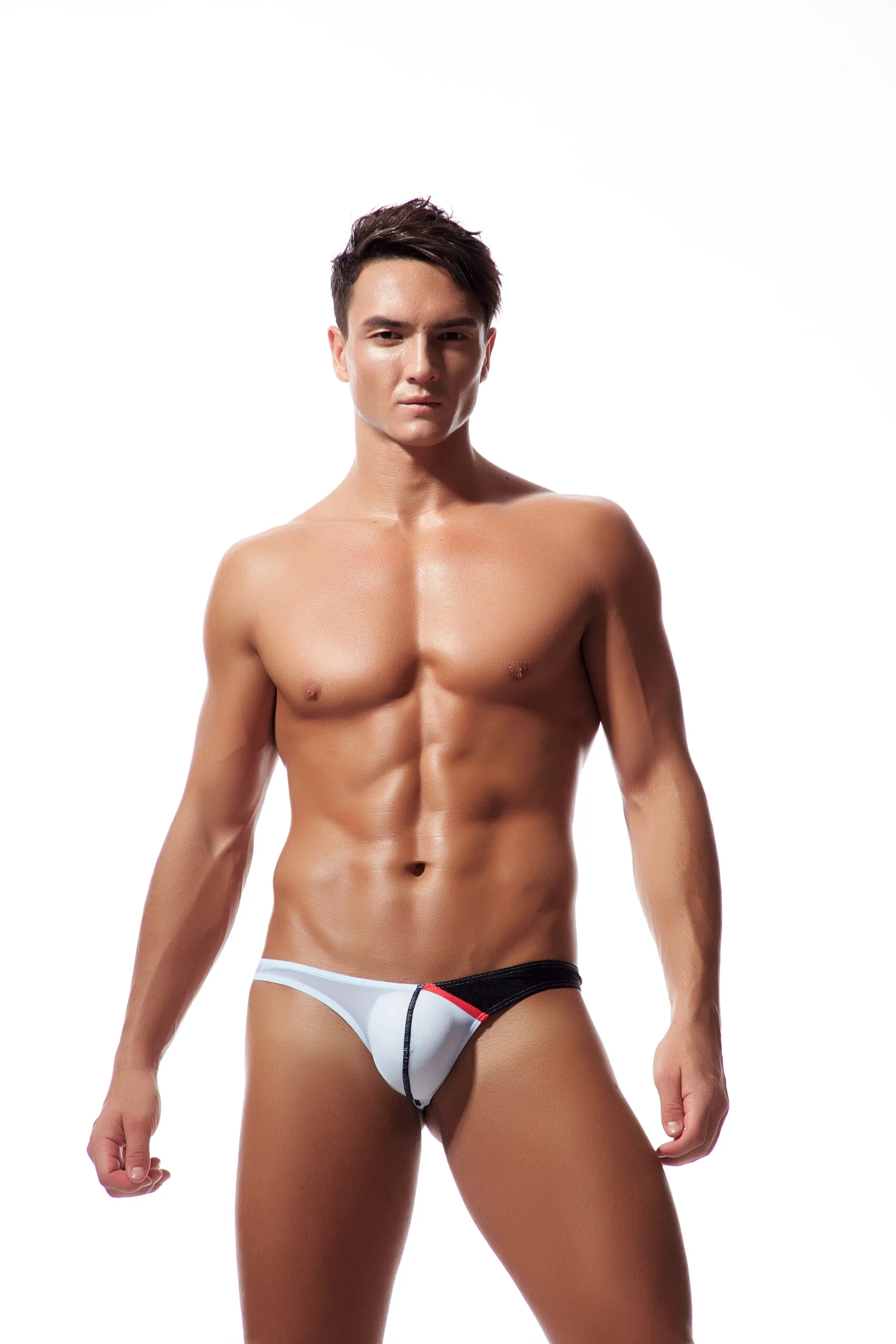 E-042 | Tanga de tejido fresco para hombres - Ropa interior sexy
