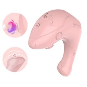 LF23-03 | Vibrador de Succión, 12 Modos, IPX7