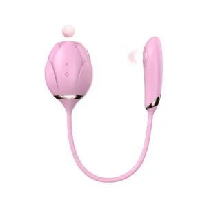 LF23-01-11 | Vibrador de Toque y Succión, 12 Modos, IPX7