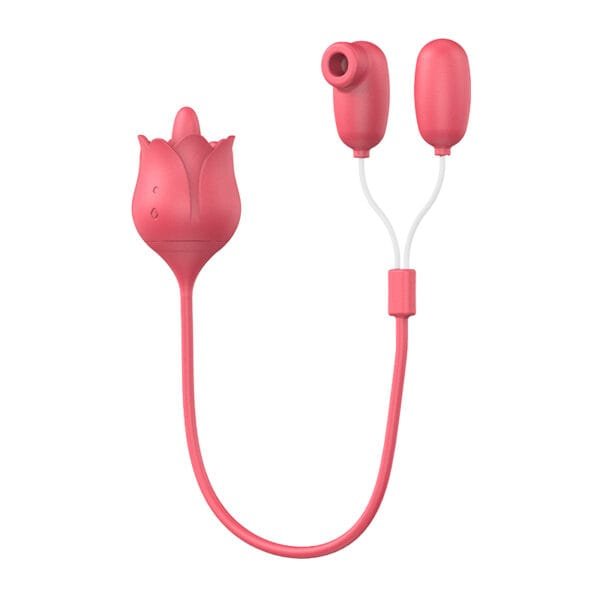 LF23-01-07 | Vibrador de Succión y Lengüeta, 12 Modos, IPX7 - Imagen 2